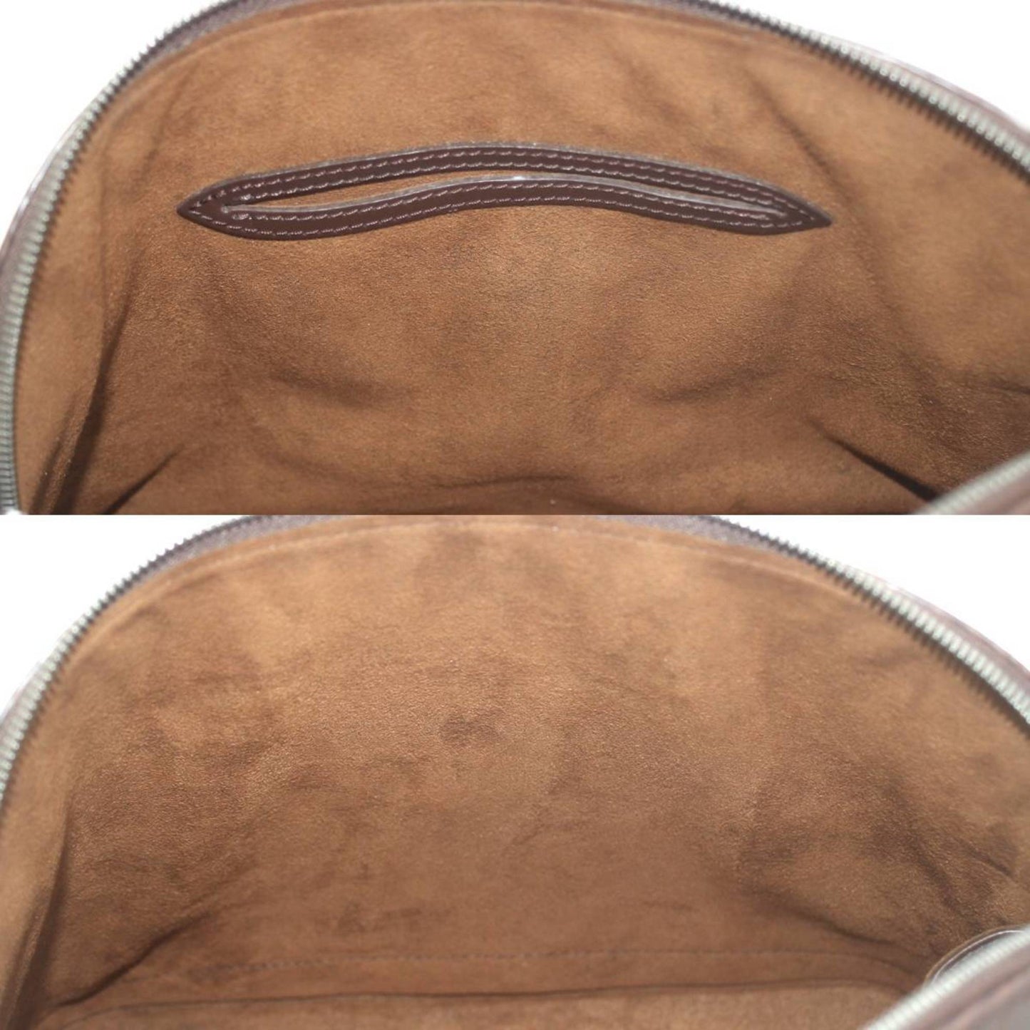 Louis Vuitton Alma, Brown, Leather, handbag