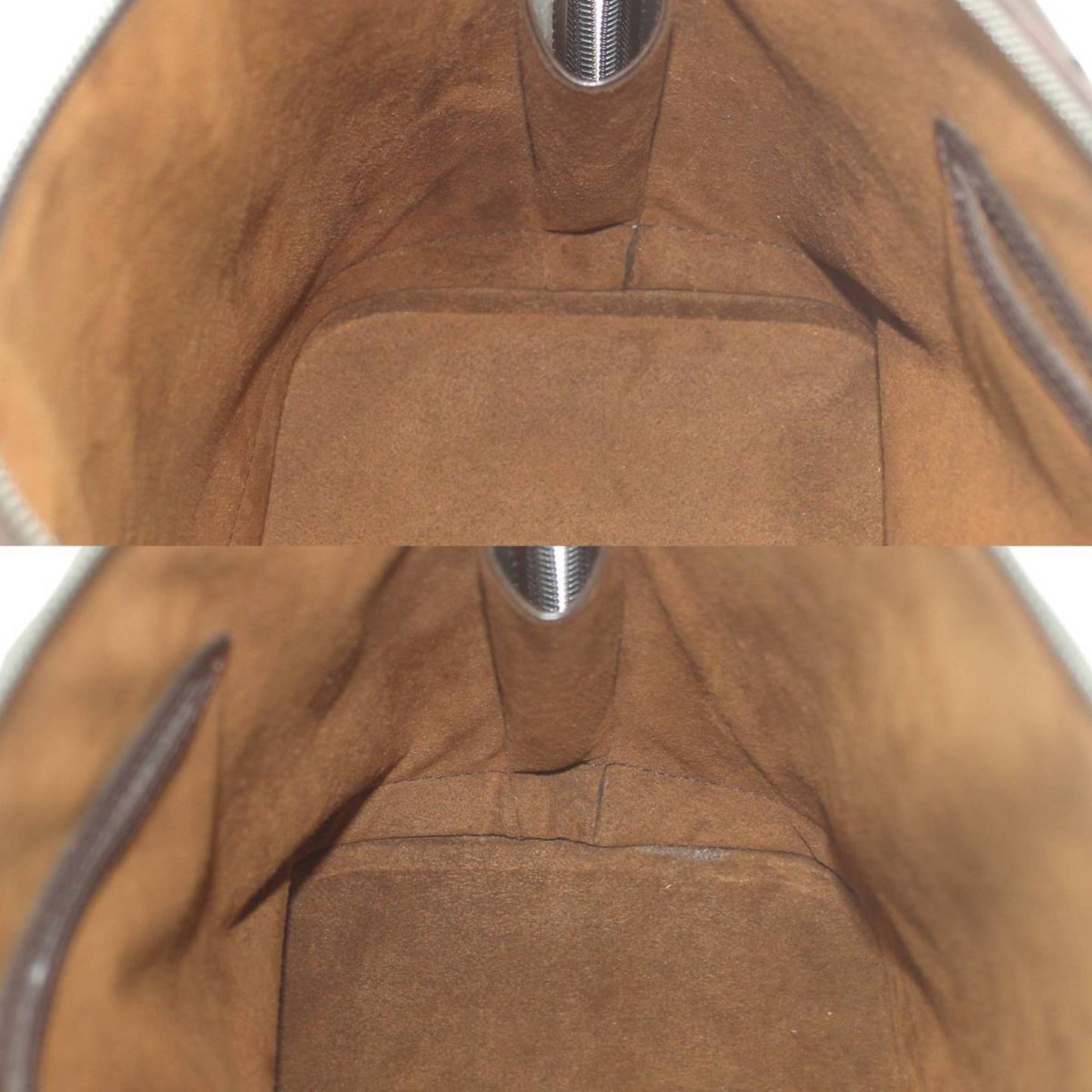 Louis Vuitton Alma, Brown, Leather, handbag
