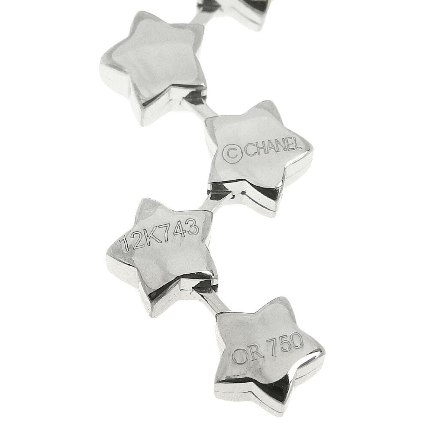 Chanel Comet Star, Silver, White Gold, necklace