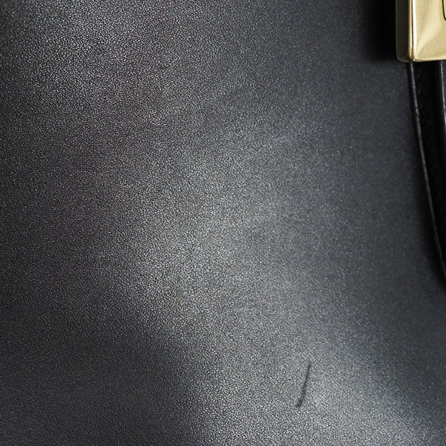 Gucci --, Black, Leather, tote
