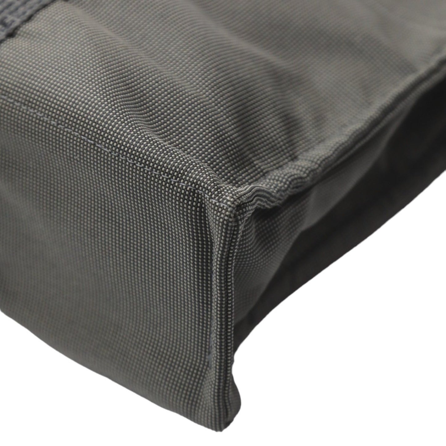Hermès Herline, Grey, Canvas, tote