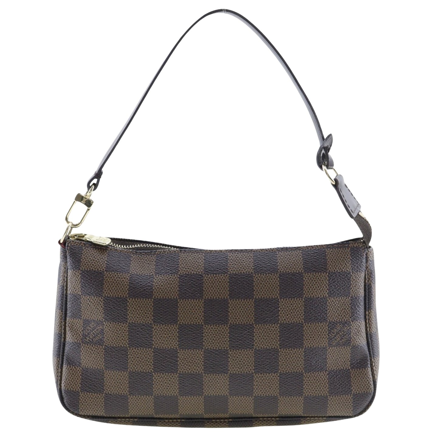 Louis Vuitton, Brown, Canvas, clutch