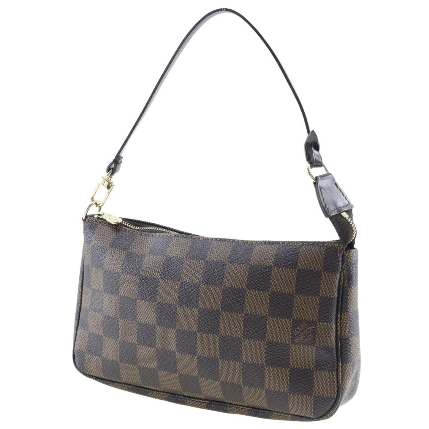 Louis Vuitton, Brown, Canvas, clutch