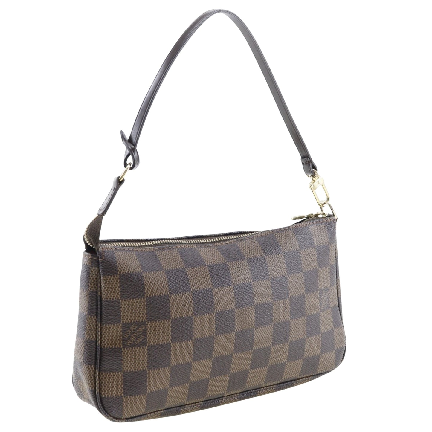 Louis Vuitton, Brown, Canvas, clutch