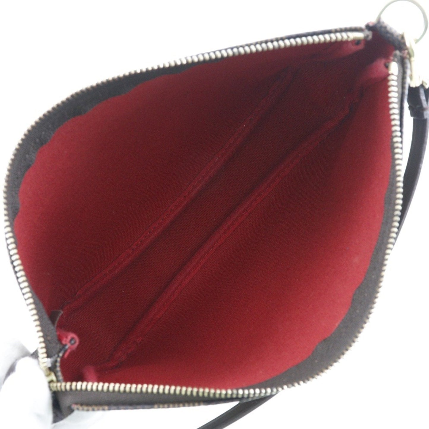 Louis Vuitton, Brown, Canvas, clutch