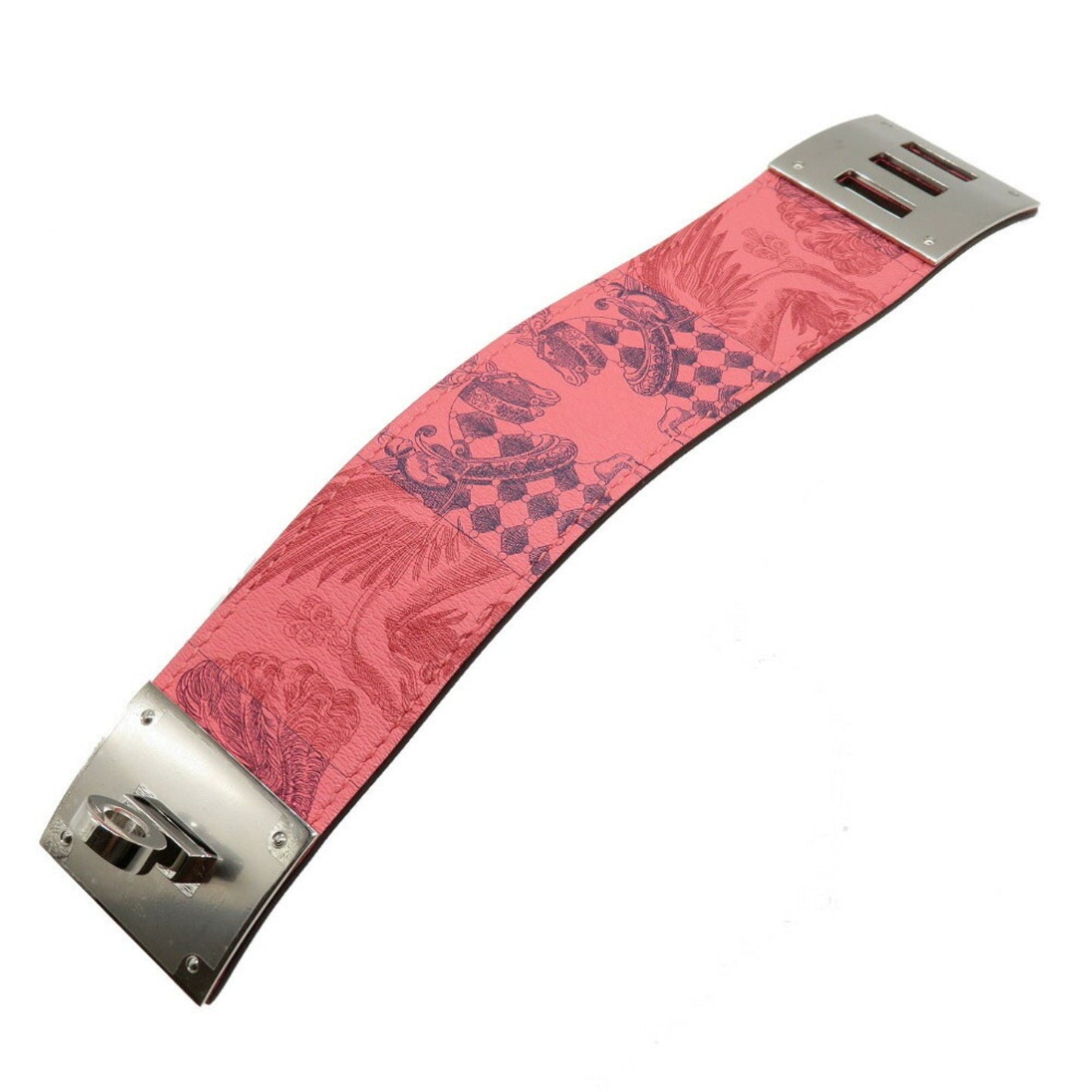 Hermès Kelly Dog, Pink, Leather, bracelet