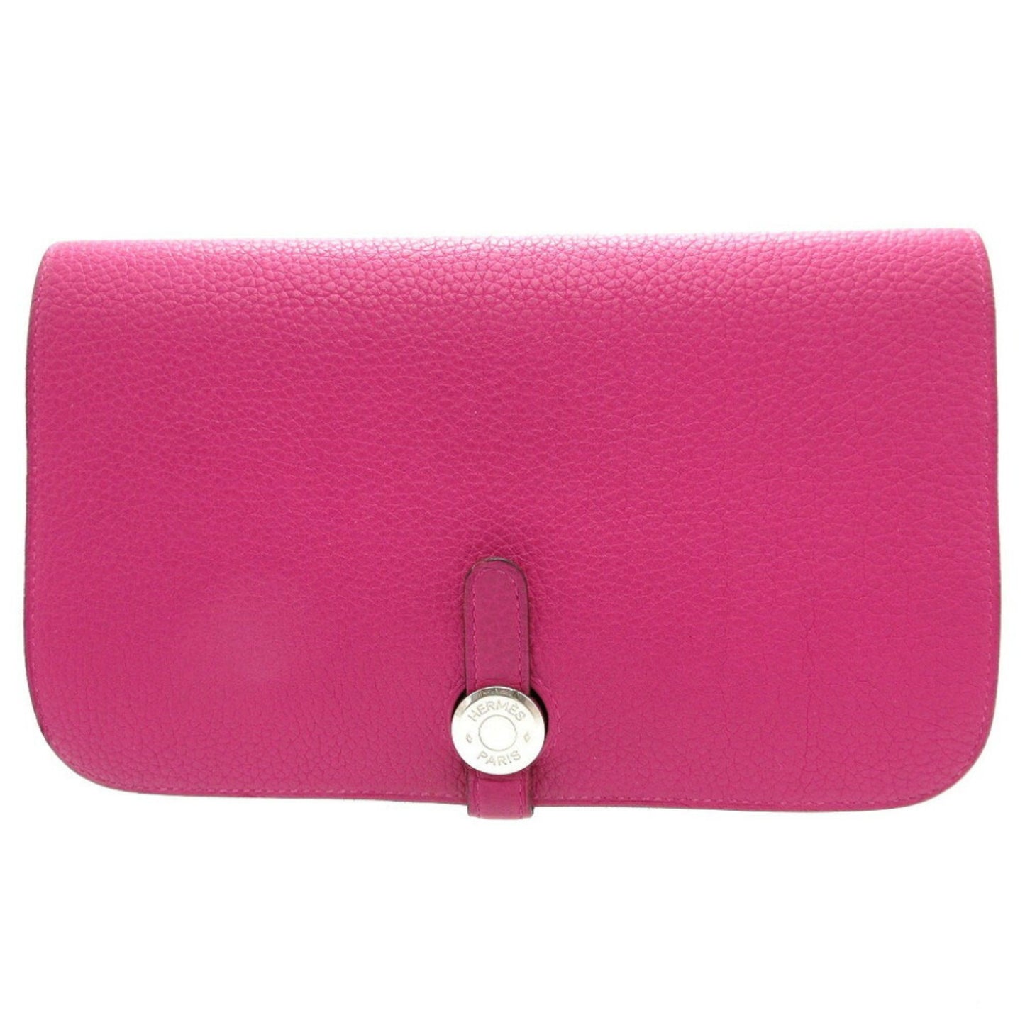 Hermès Dogon, Pink, Leather, wallet