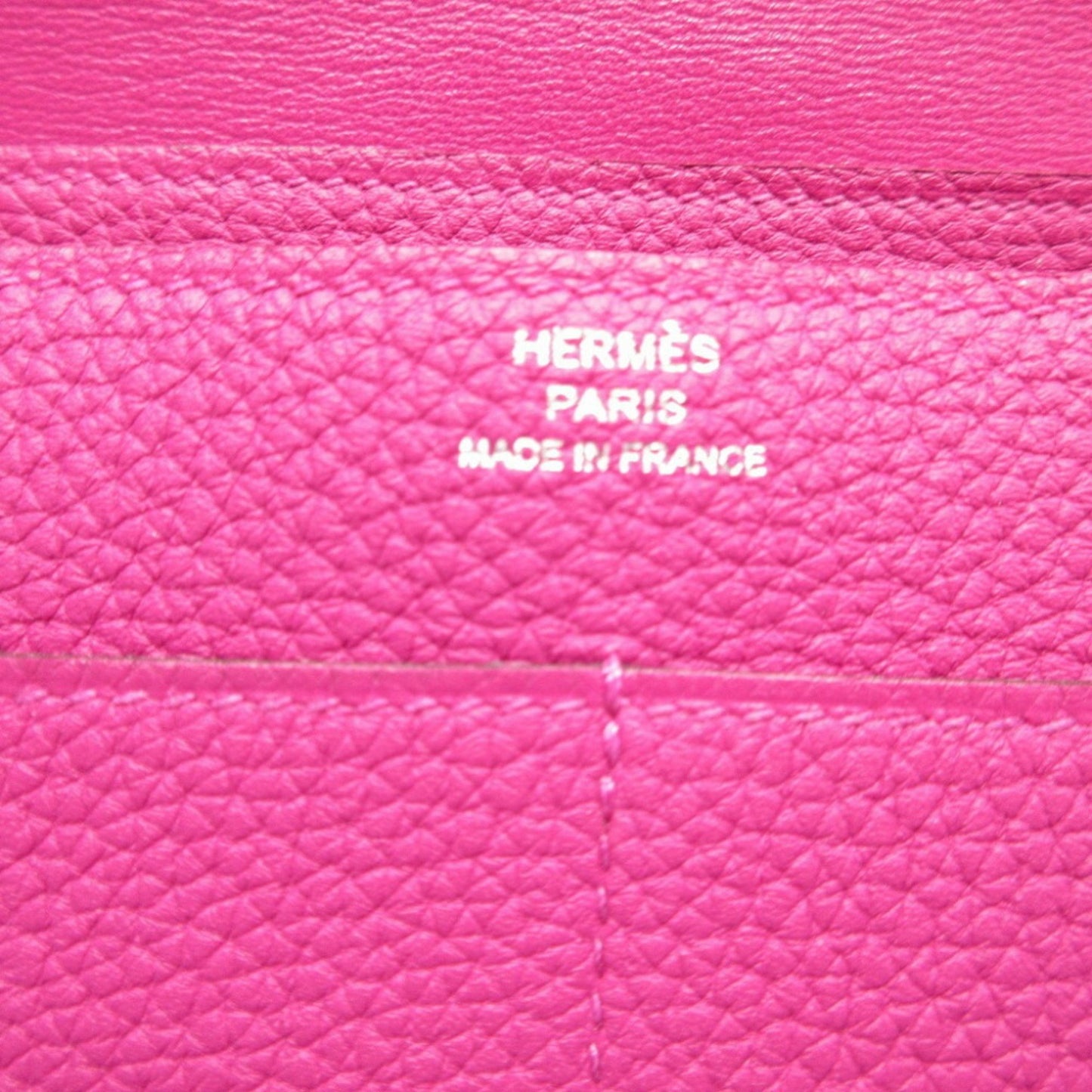 Hermès Dogon, Pink, Leather, wallet