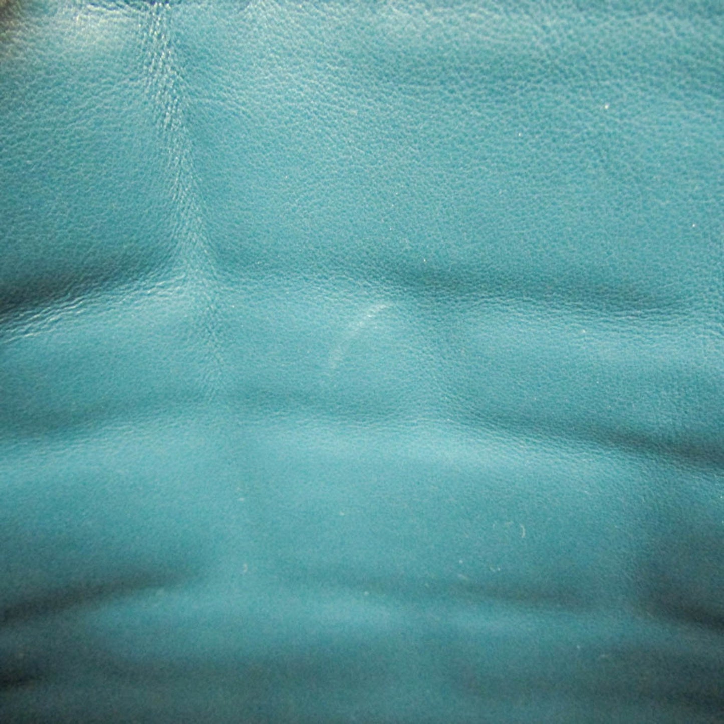 Bottega Veneta Bloc, Turquoise, Leather, clutch