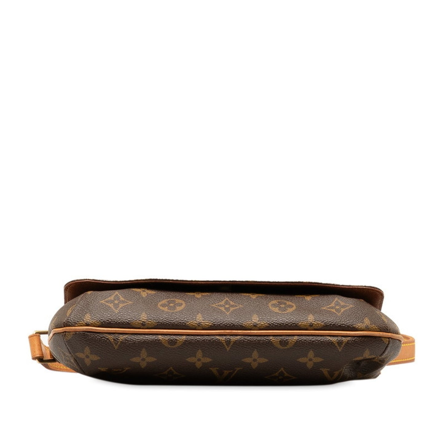 Louis Vuitton Musette Tango, Brown, Canvas, shoulder