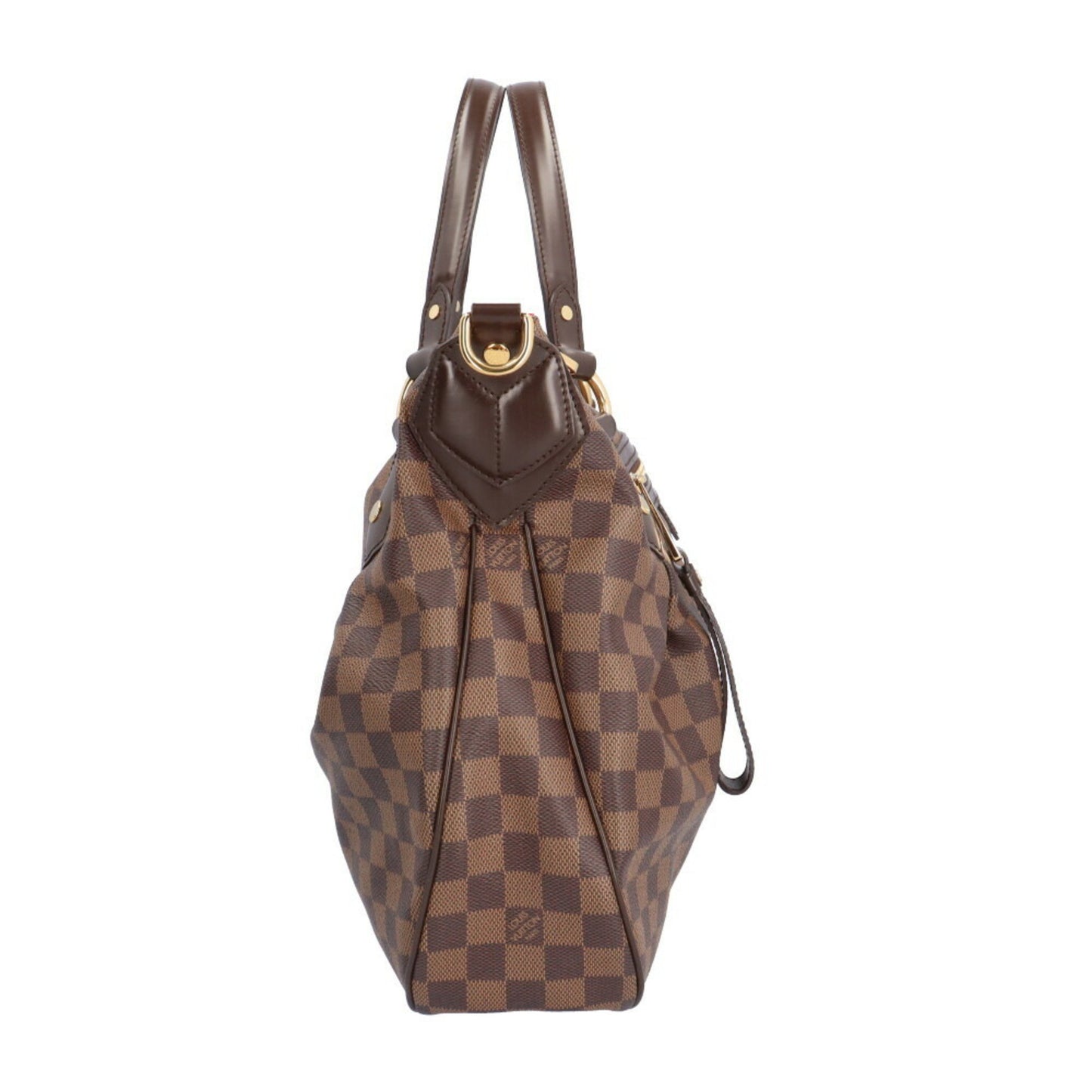 Louis Vuitton Evora, Brown, Canvas, shoulder