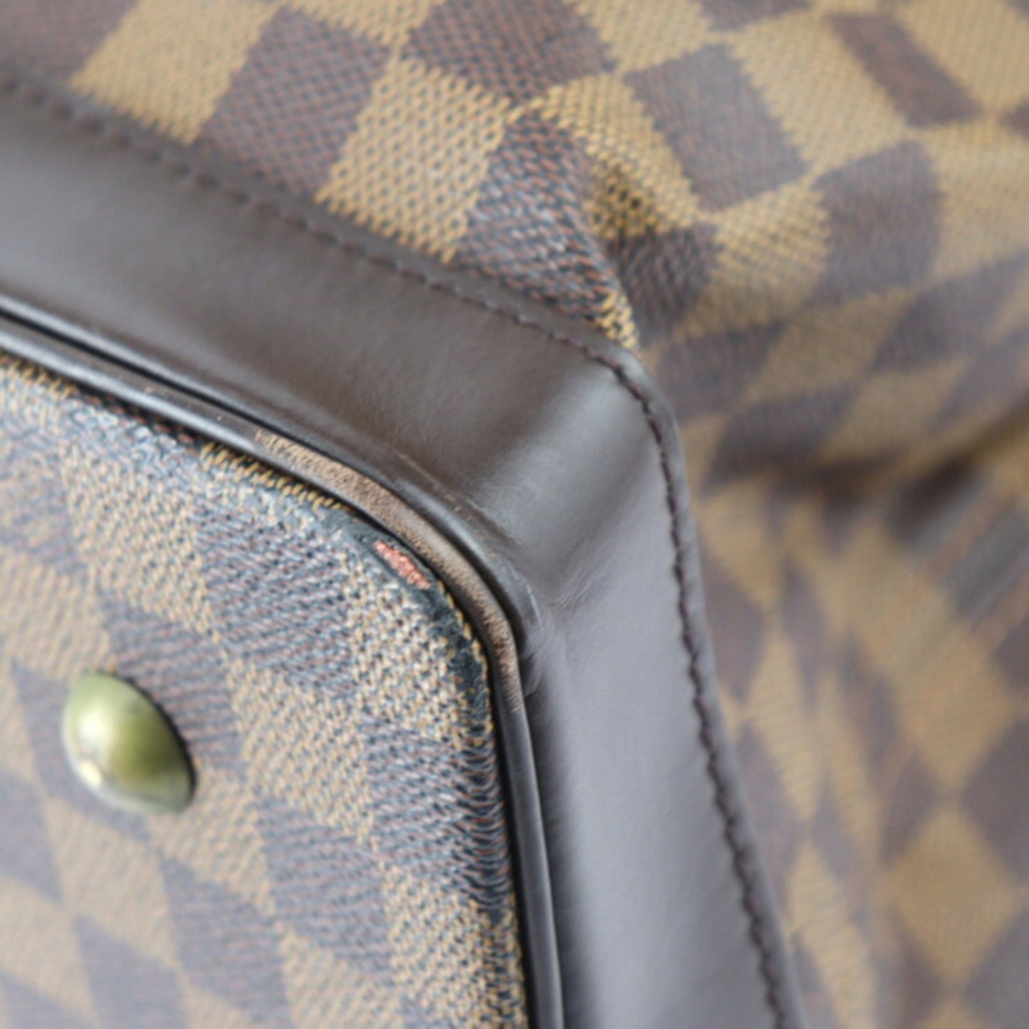 Louis Vuitton West End, Brown, Canvas, handbag