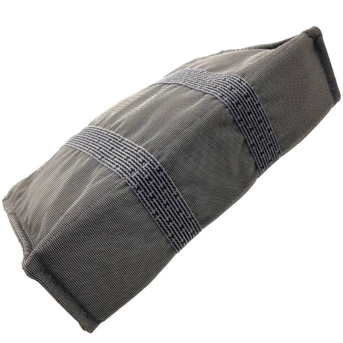 Hermès Herline, Grey, Canvas, tote