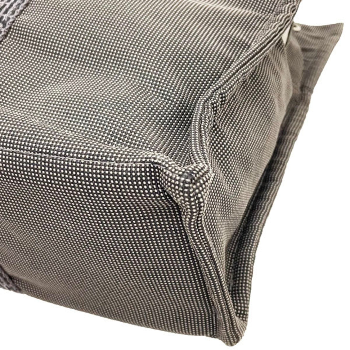 Hermès Herline, Grey, Canvas, tote