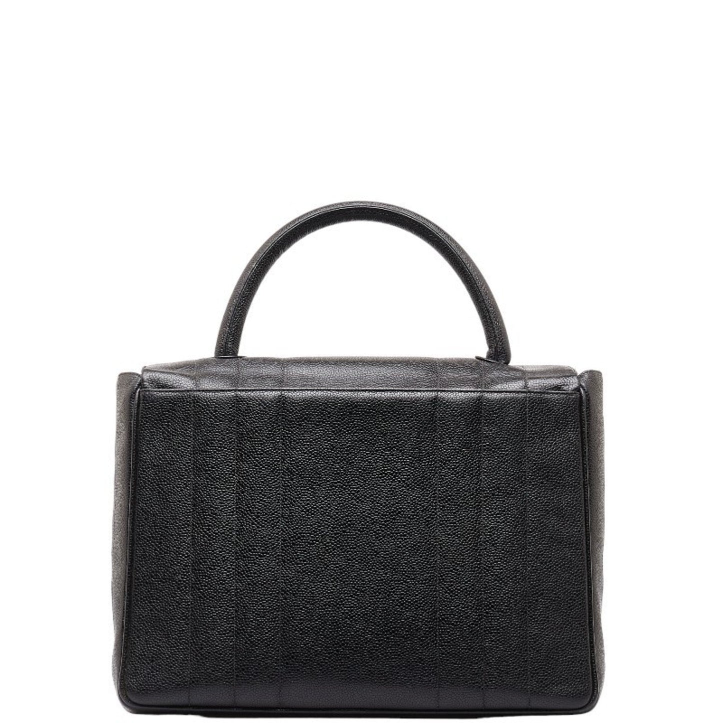 Chanel Mademoiselle, Black, Leather, handbag