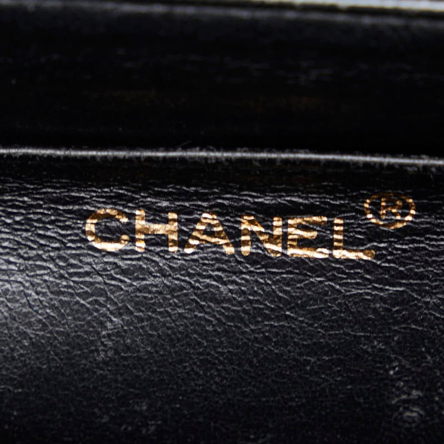 Chanel Mademoiselle, Black, Leather, handbag