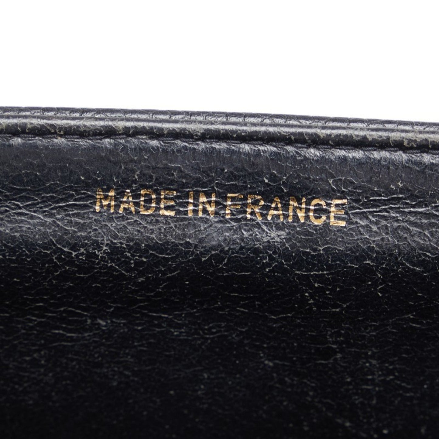 Chanel Mademoiselle, Black, Leather, handbag