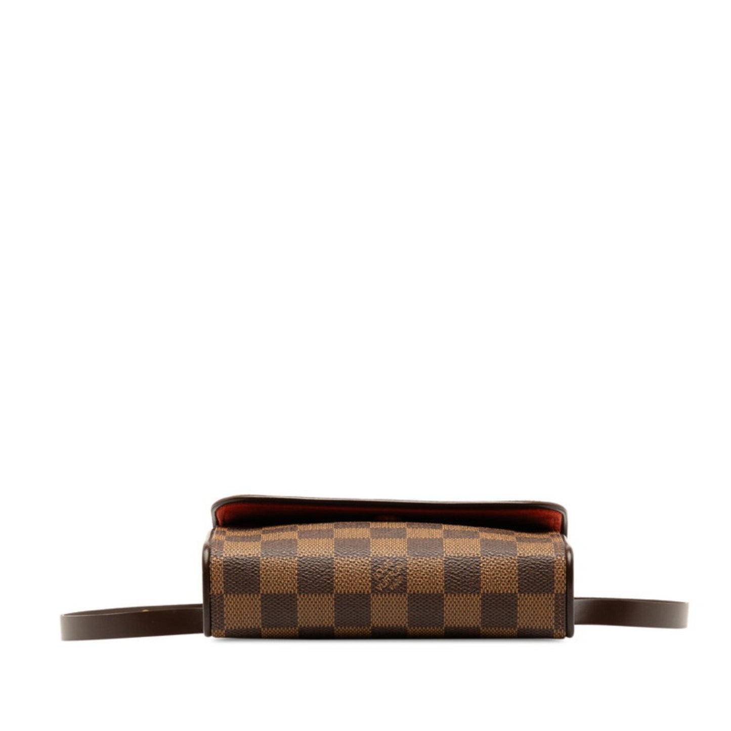 Louis Vuitton Pochette florentine, Brown, Canvas, clutch