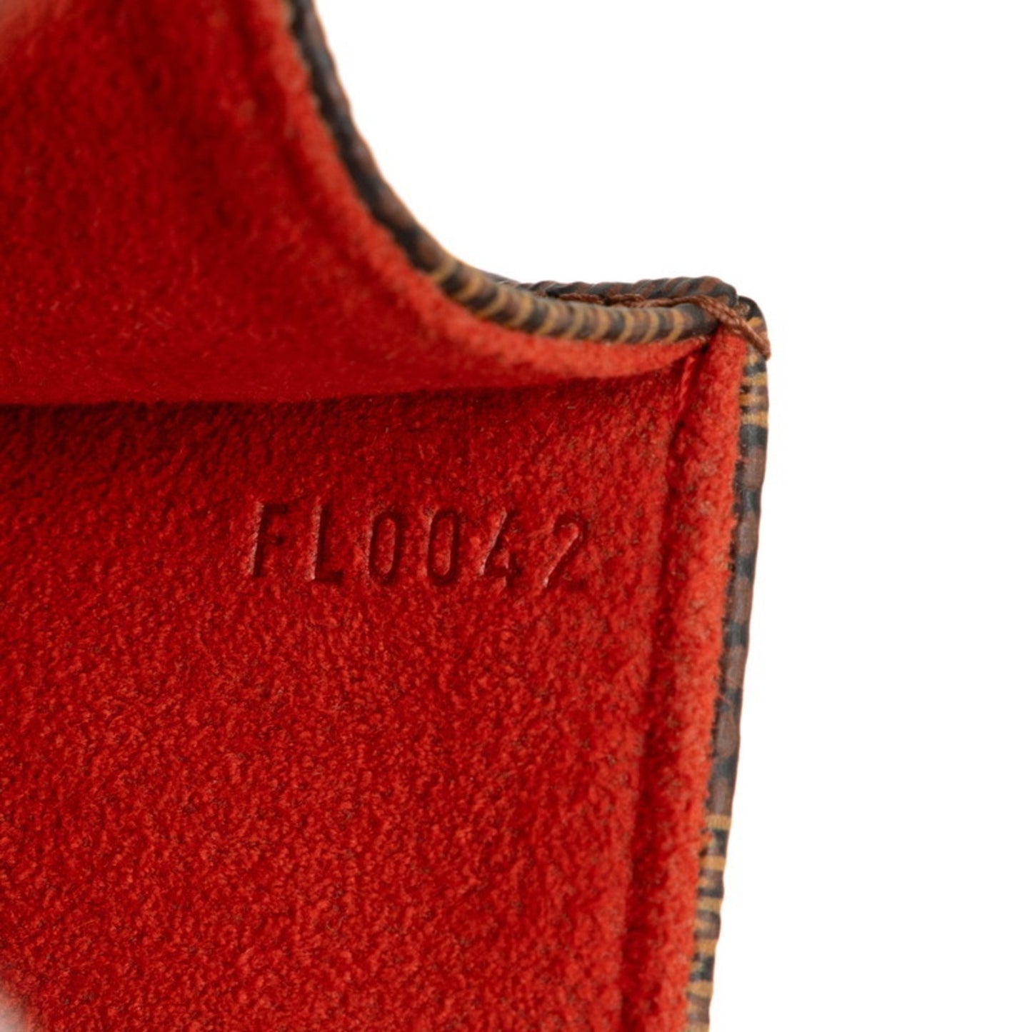 Louis Vuitton Pochette florentine, Brown, Canvas, clutch