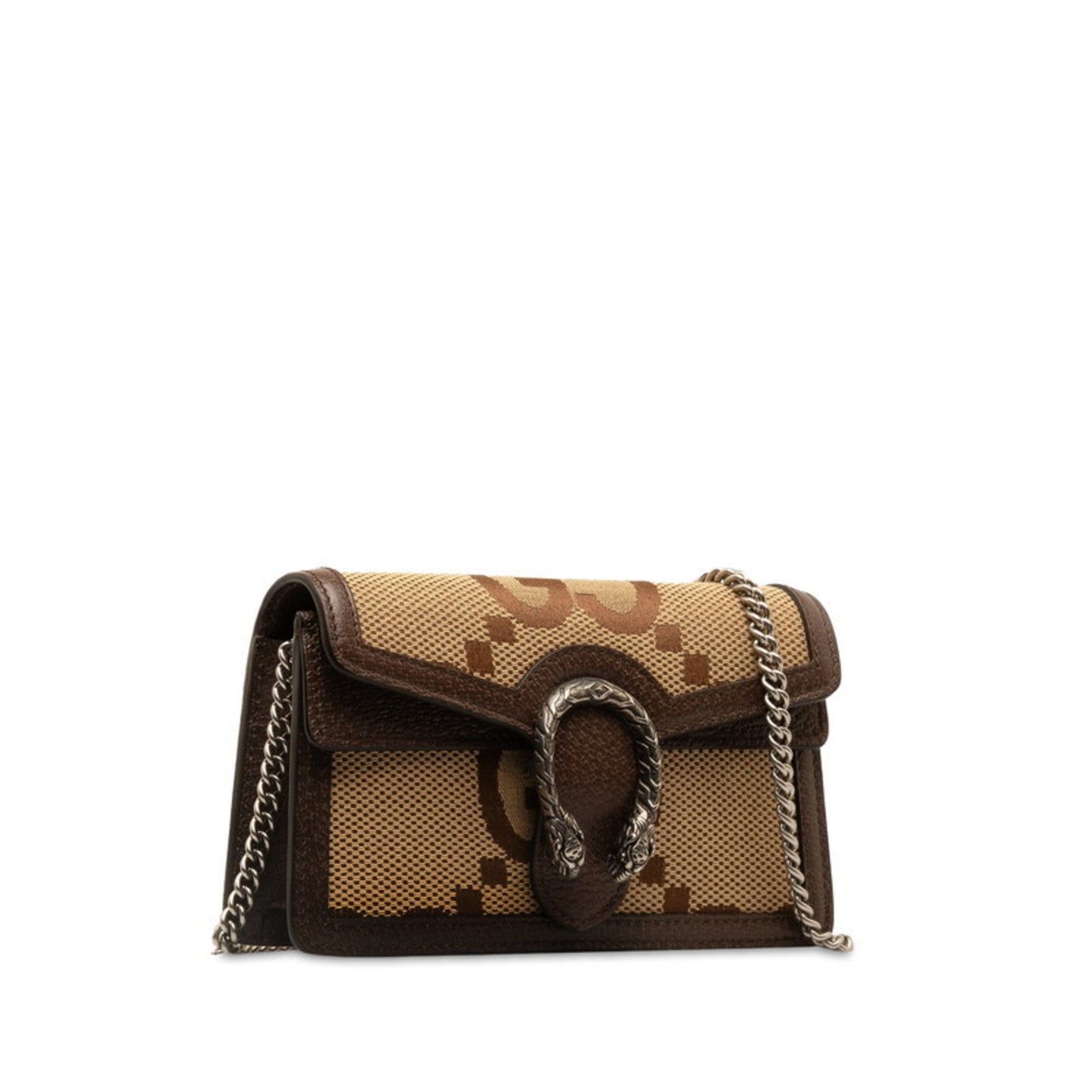 Gucci Dionysus, Brown, Canvas, shoulder