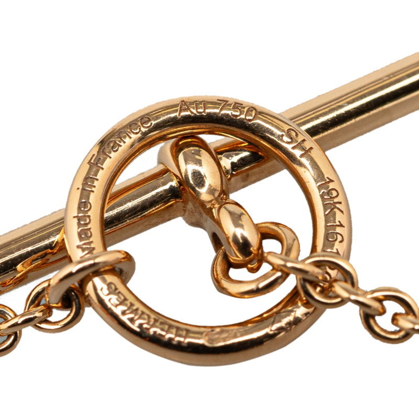 Hermès Chaîne D'ancre Punk, Gold, Rose Gold, bracelet