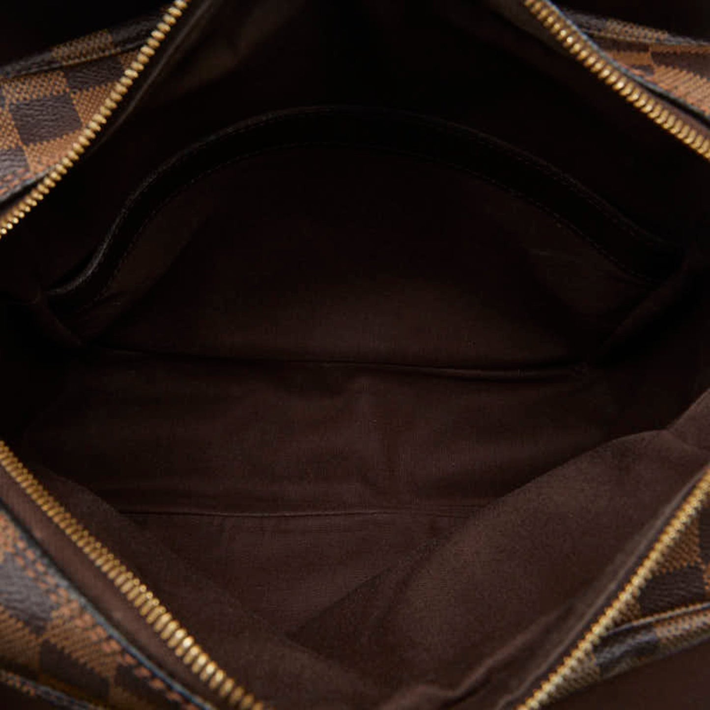 Louis Vuitton Naviglio, Brown, Canvas, shoulder