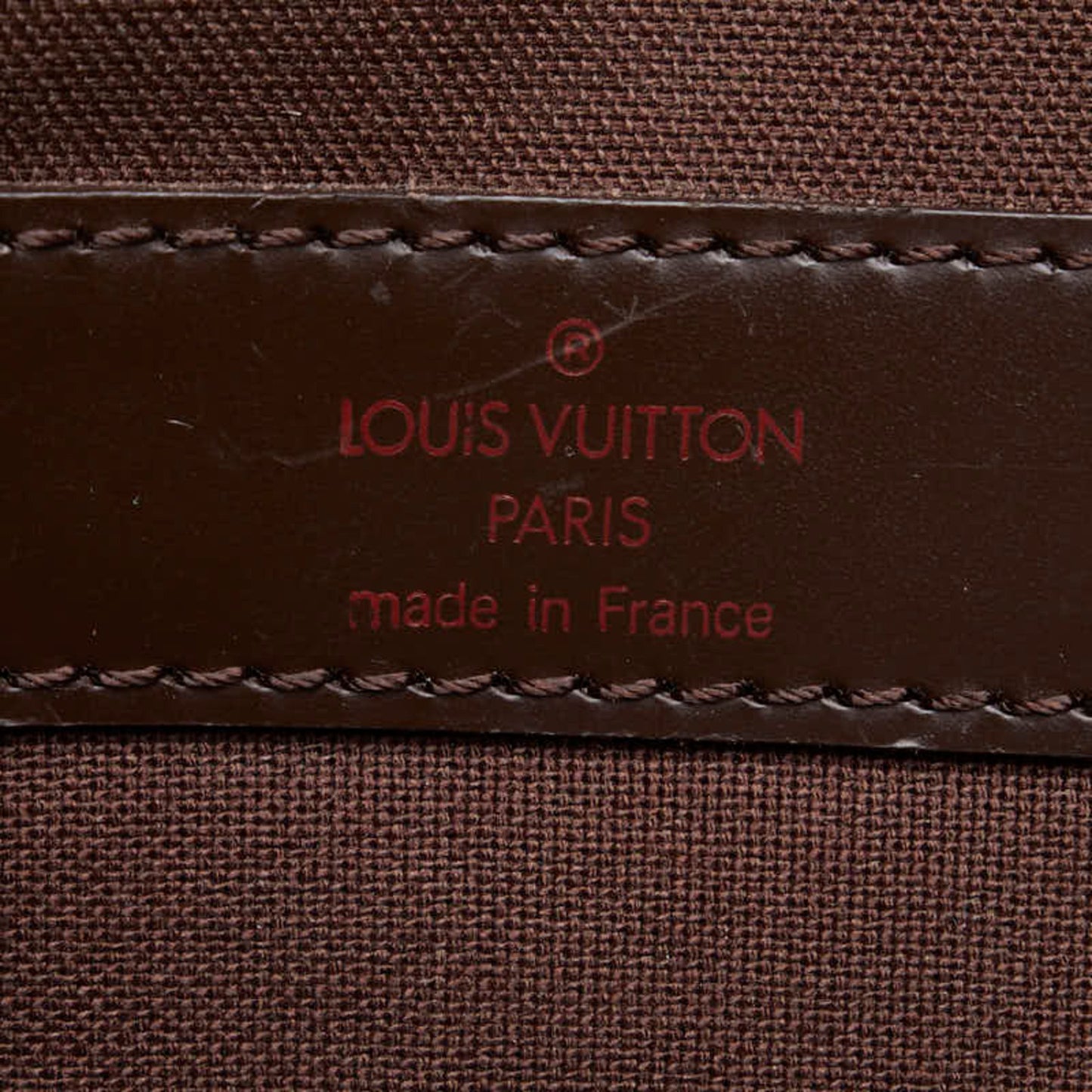 Louis Vuitton Naviglio, Brown, Canvas, shoulder