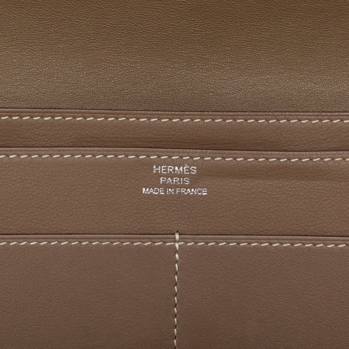 Hermès dOGON gm, Purple, Leather, wallet