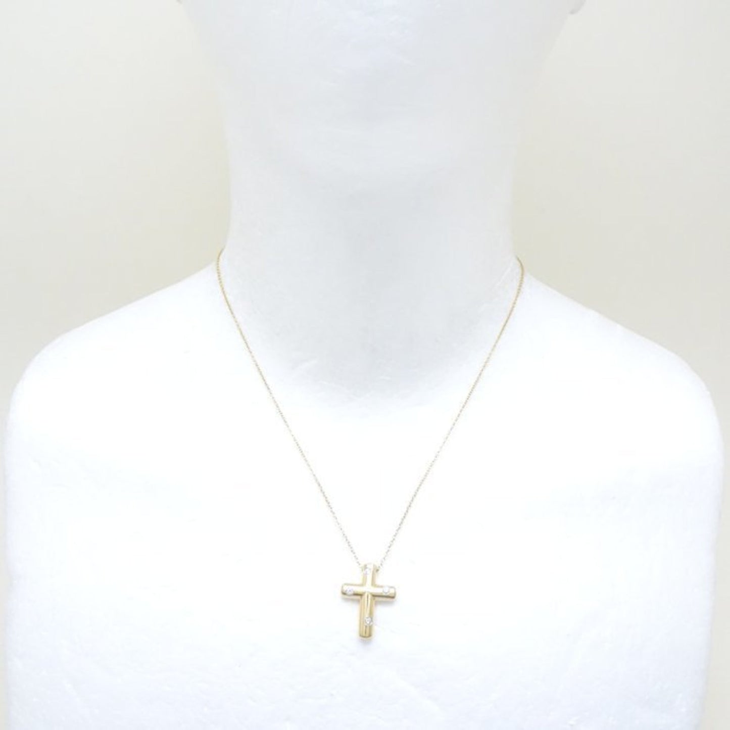 Tiffany & Co Croix, Gold, Yellow Gold, necklace