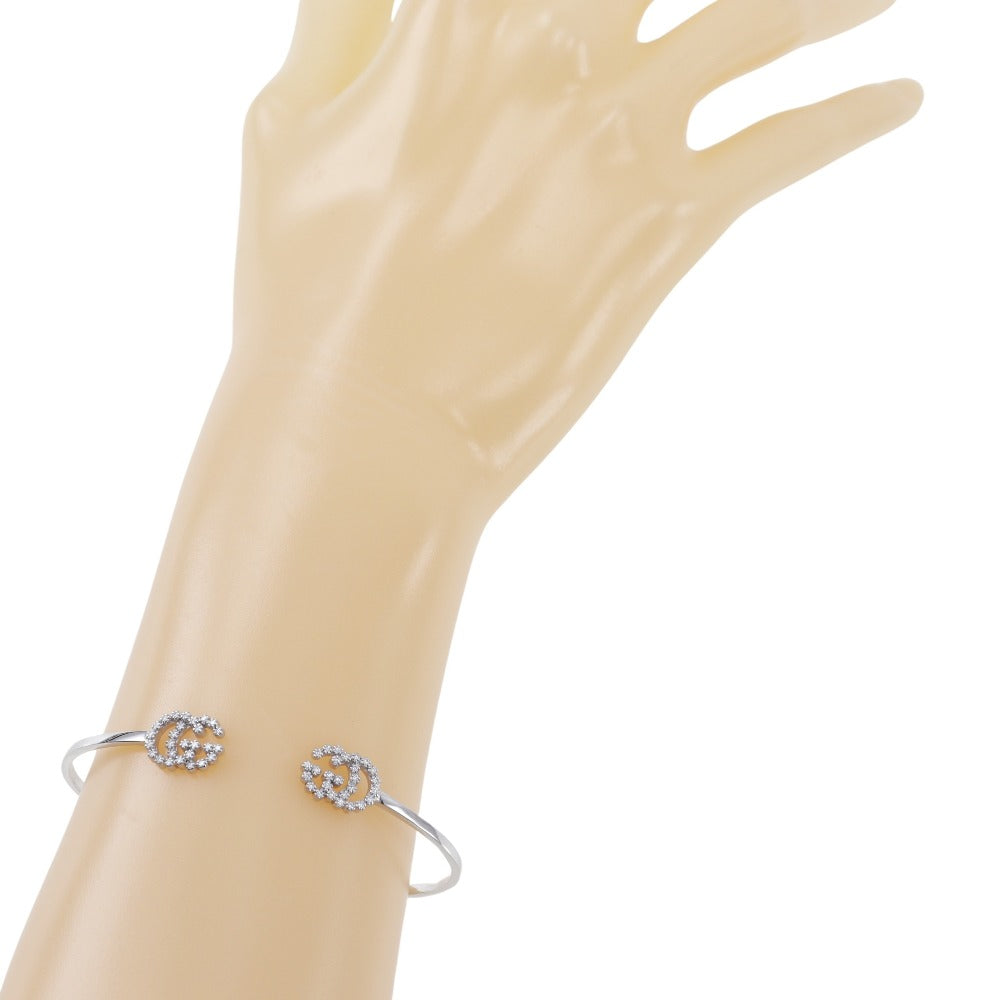 Gucci Double G, Silver, White Gold, bracelet