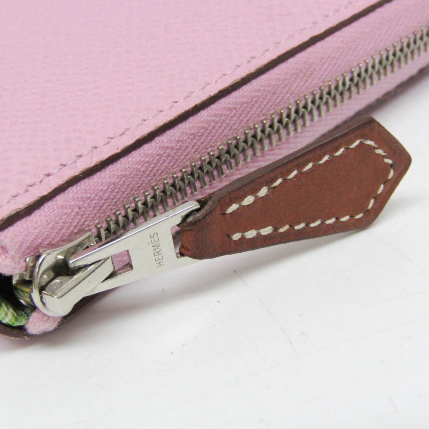 Hermès Silk'In, Purple, Leather, wallet