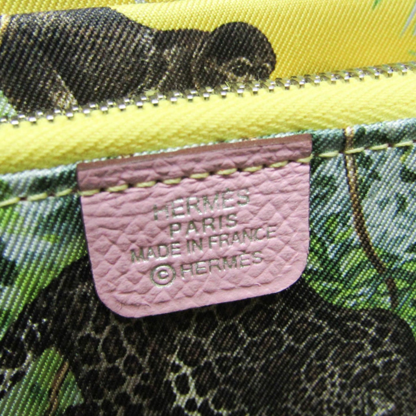 Hermès Silk'In, Purple, Leather, wallet