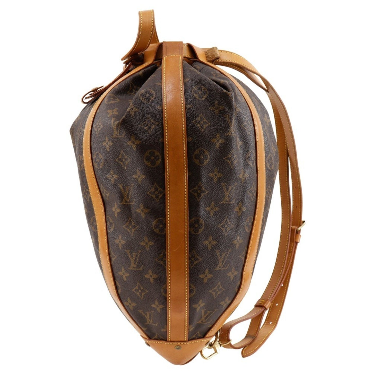 Louis Vuitton Romeo Gigli, Brown, Canvas, shoulder