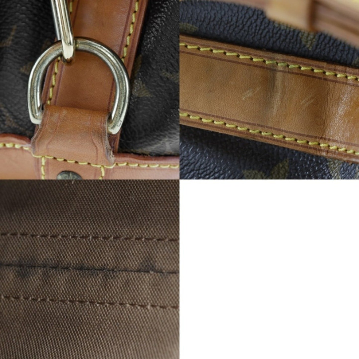 Louis Vuitton Romeo Gigli, Brown, Canvas, shoulder