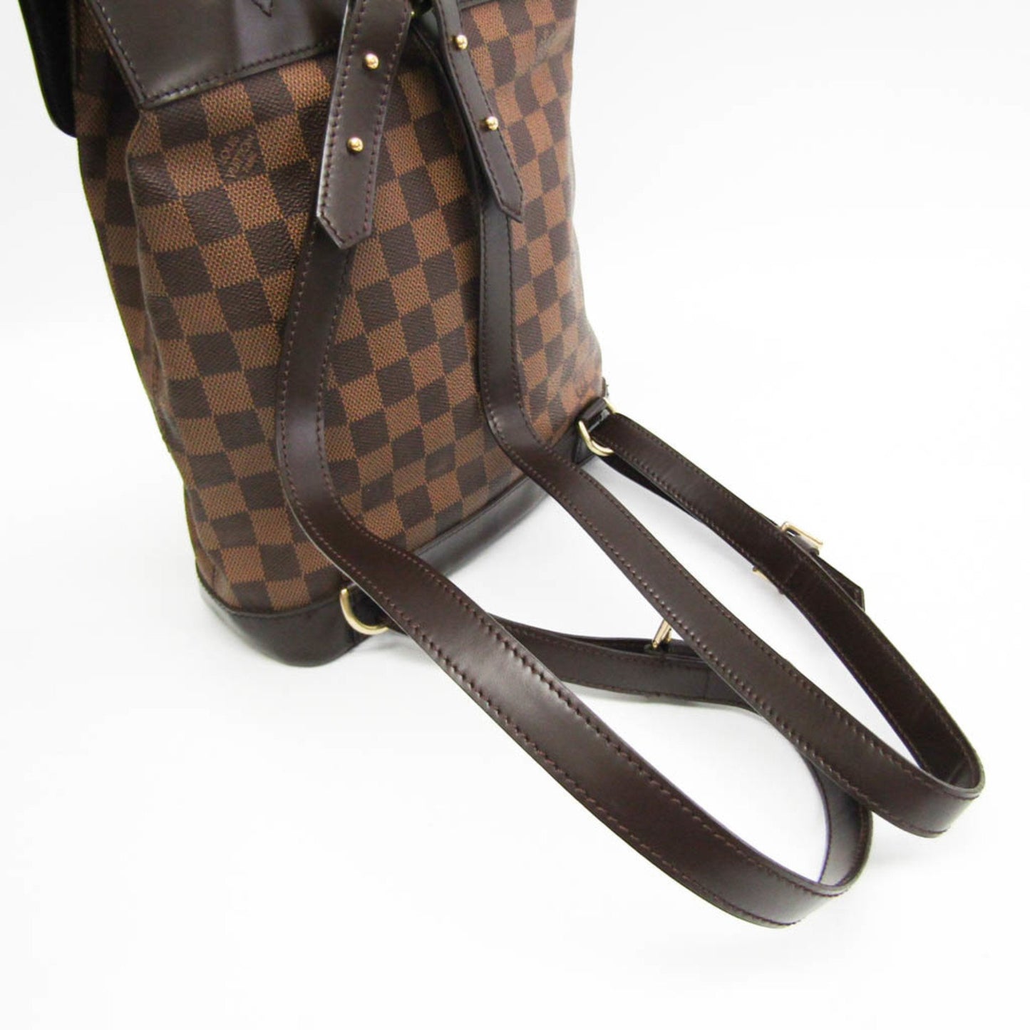 Louis Vuitton Soho, Brown, Canvas, backpack
