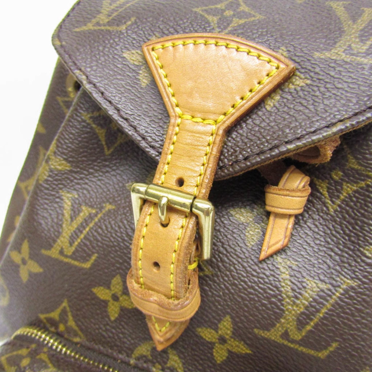 Louis Vuitton, Brown, Canvas, backpack