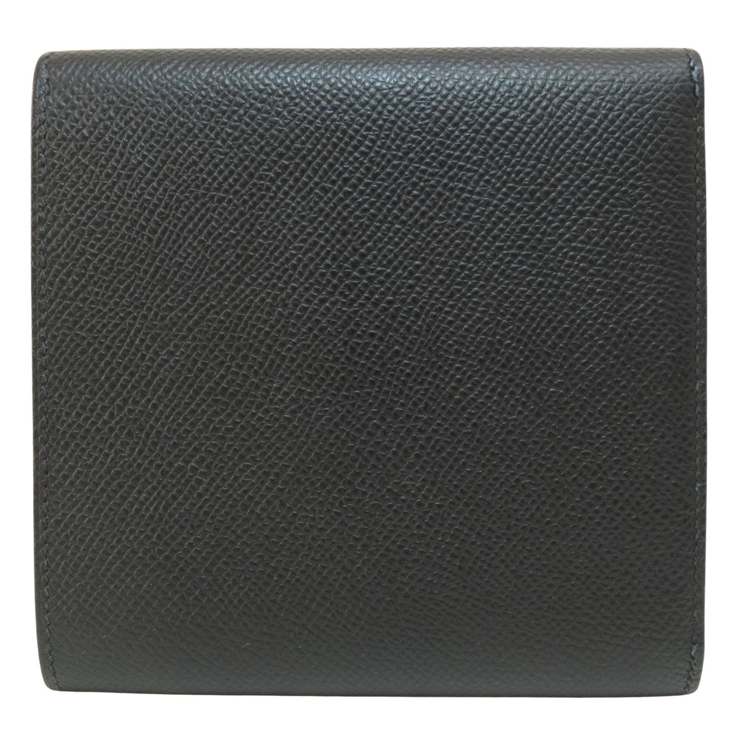 Hermès Clic 12, Black, Leather, wallet
