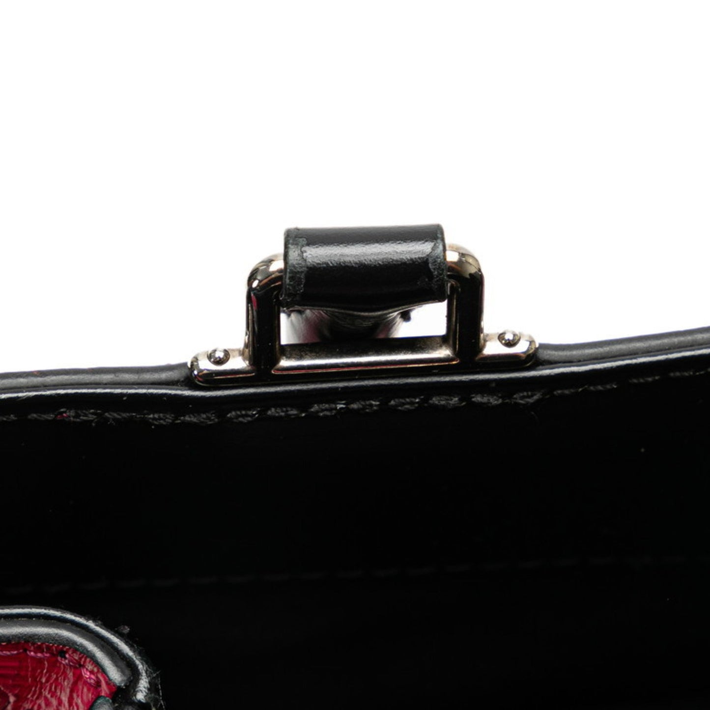 Louis Vuitton Kleber, Pink, Leather, handbag