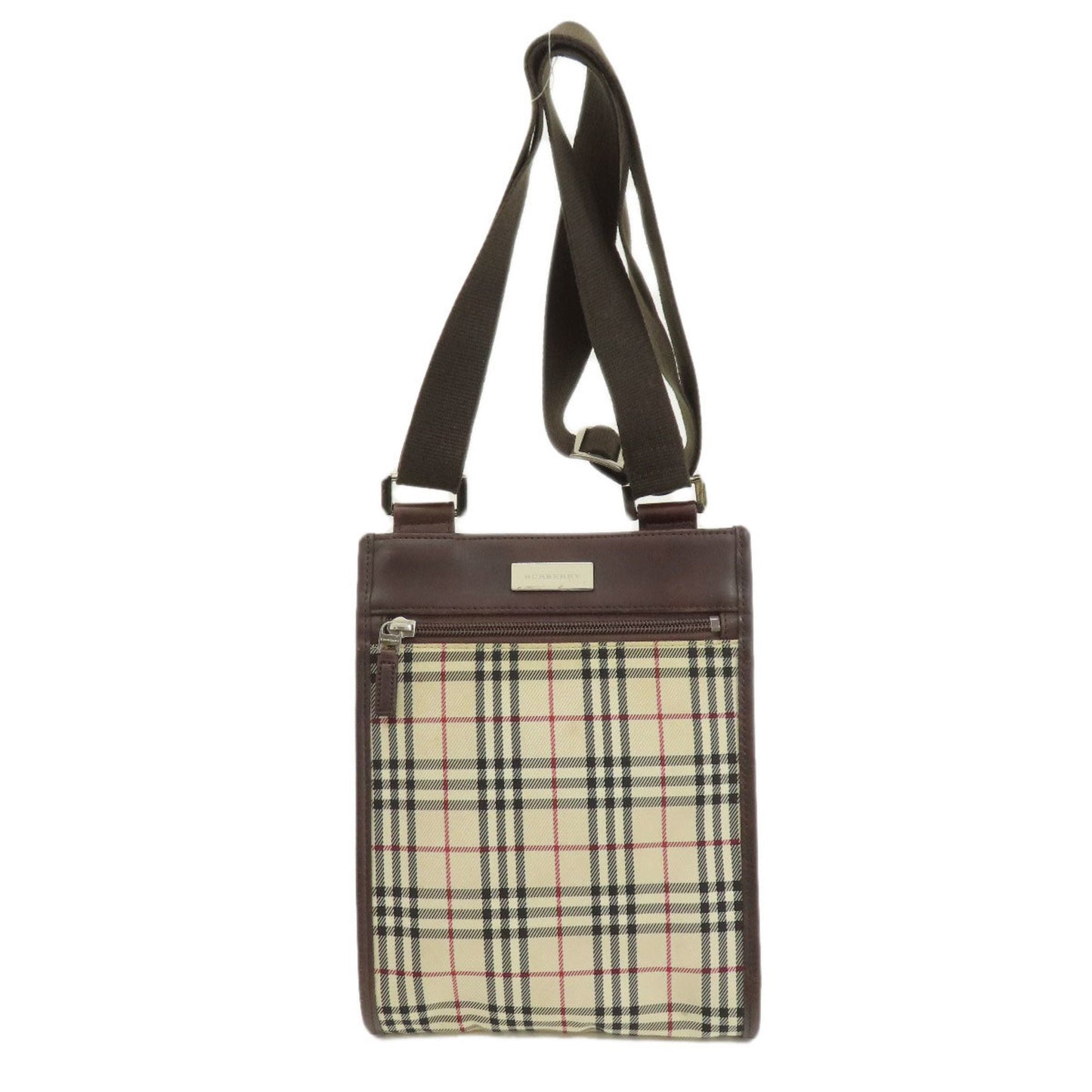Burberry Nova Check, Beige, Canvas, shoulder