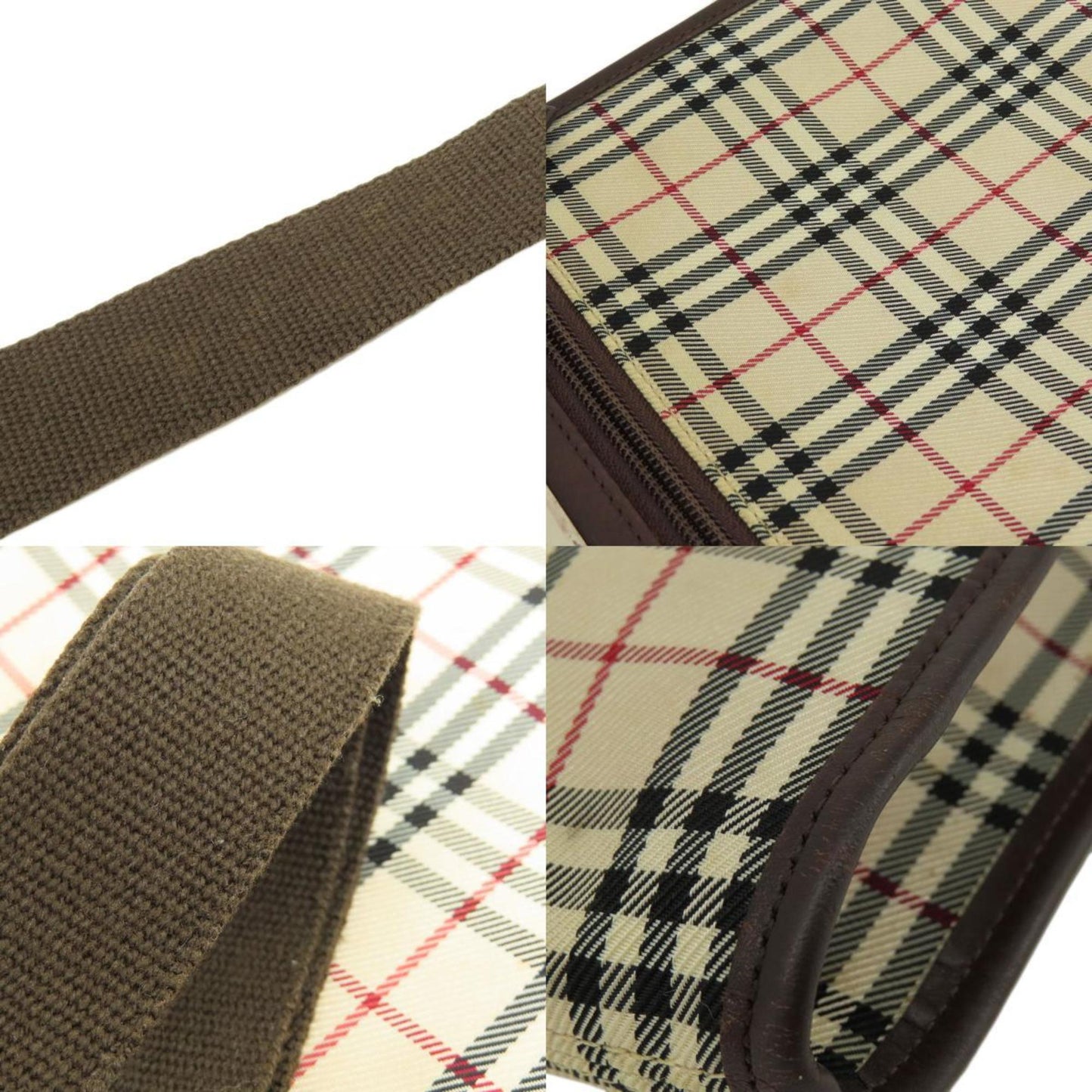 Burberry Nova Check, Beige, Canvas, shoulder