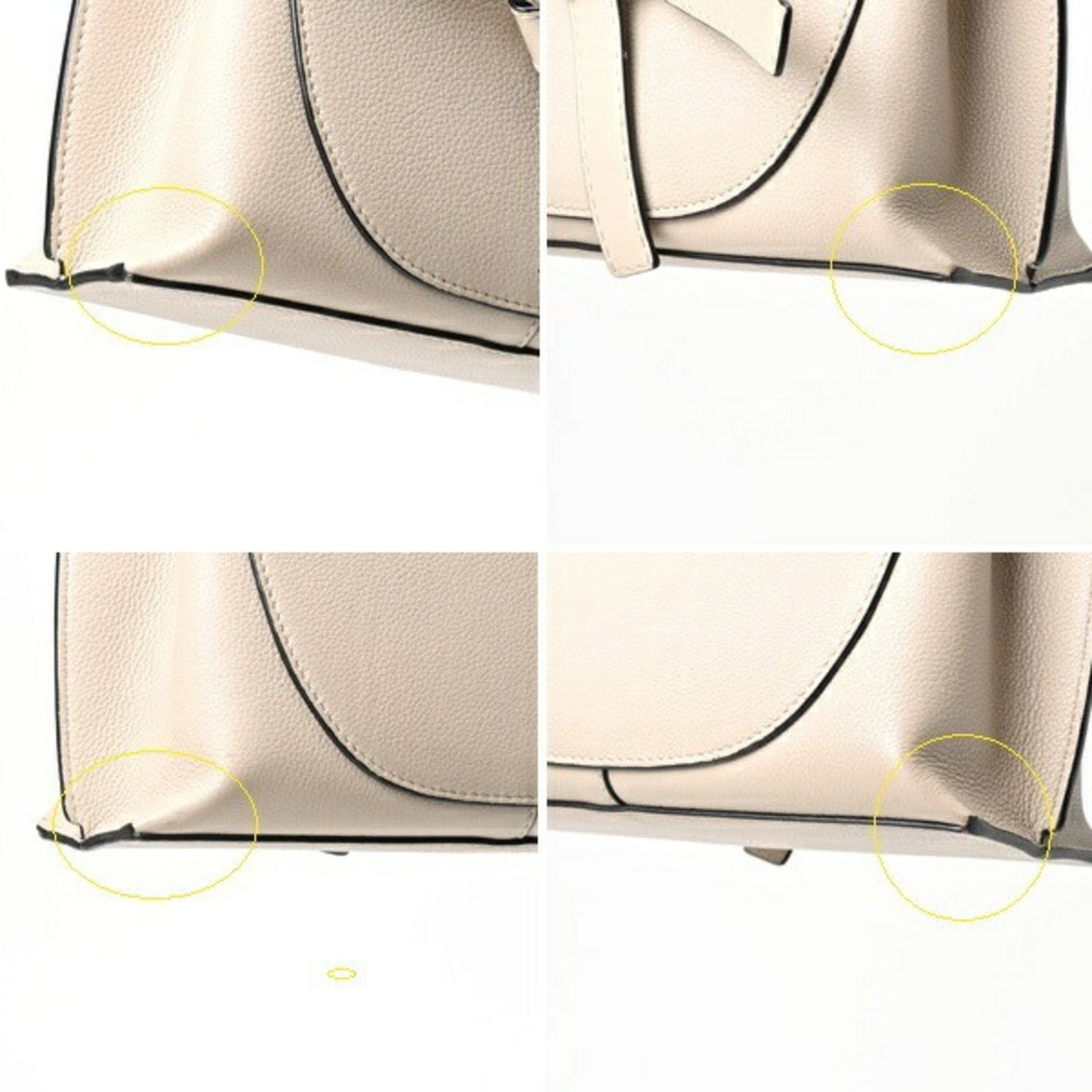 Loewe Gate Top Handle, Beige, Leather, handbag