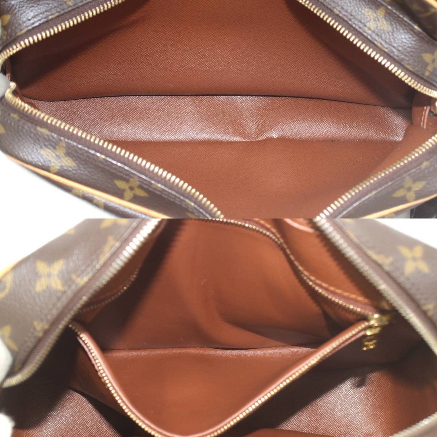 Louis Vuitton Nile, Brown, Canvas, shoulder