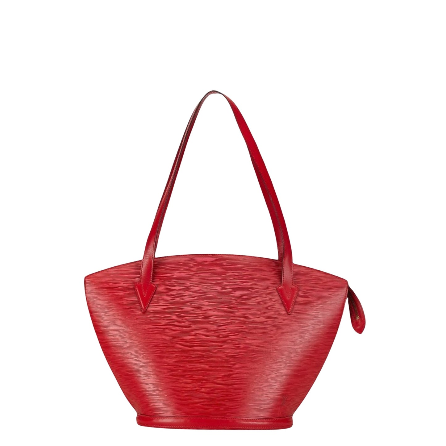 Louis Vuitton Saint Jacques, Red, Leather, shoulder