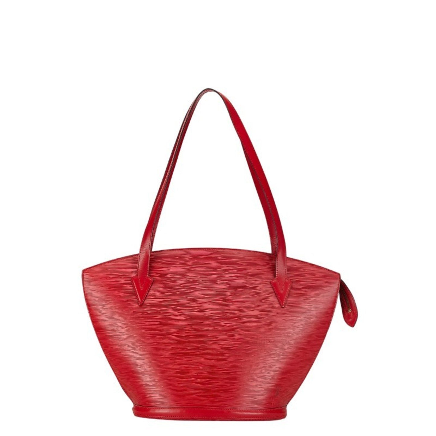 Louis Vuitton Saint Jacques, Red, Leather, shoulder