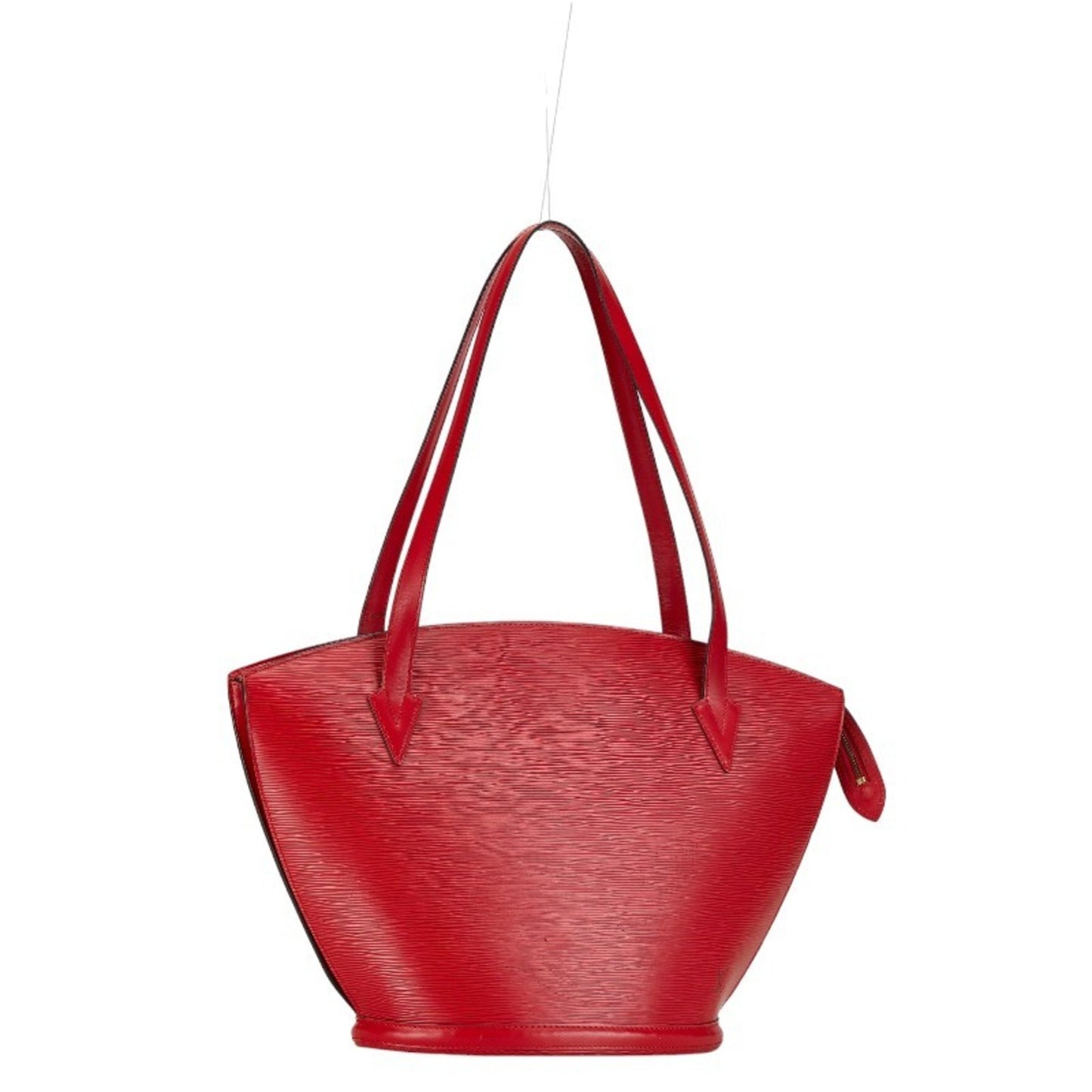 Louis Vuitton Saint Jacques, Red, Leather, shoulder