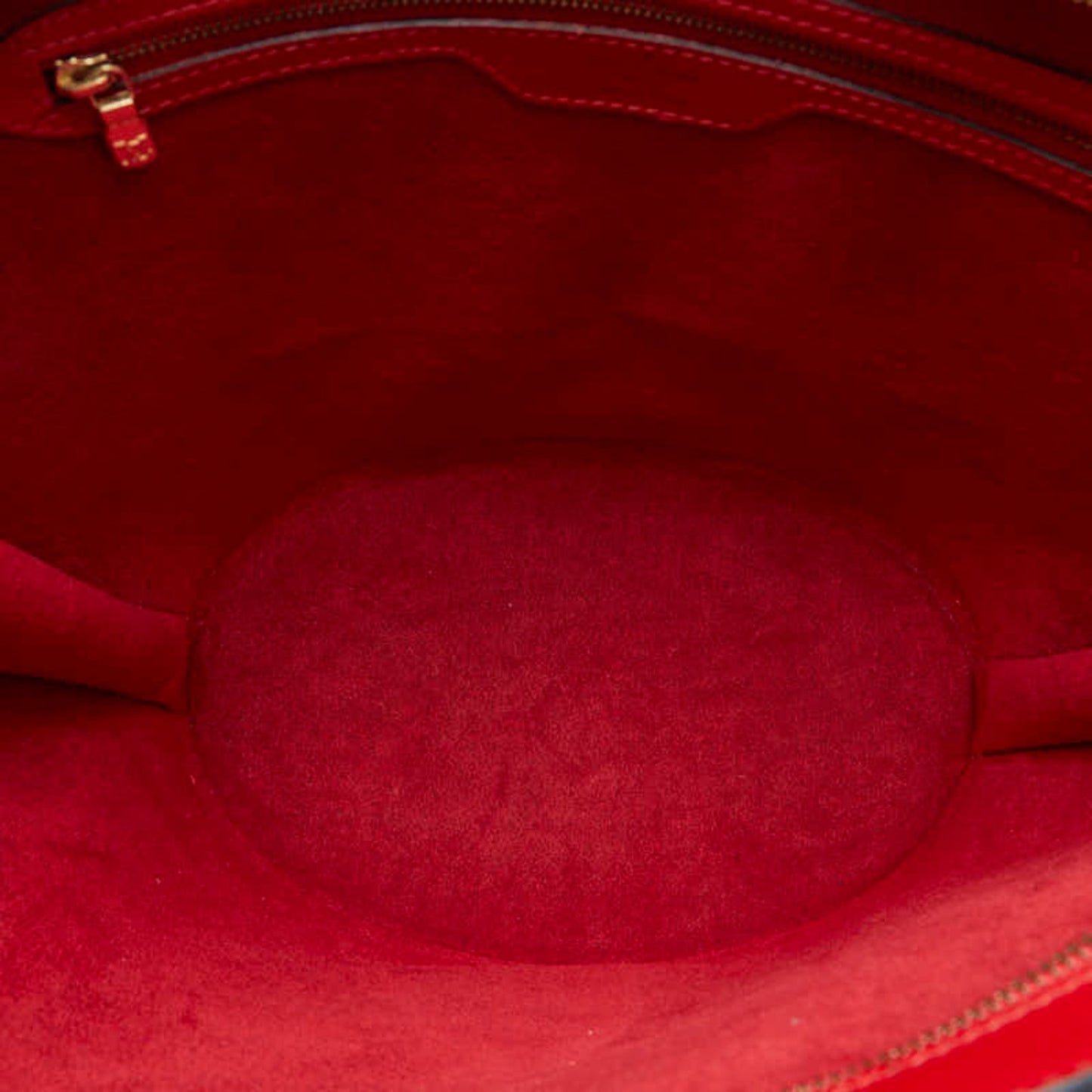 Louis Vuitton Saint Jacques, Red, Leather, shoulder