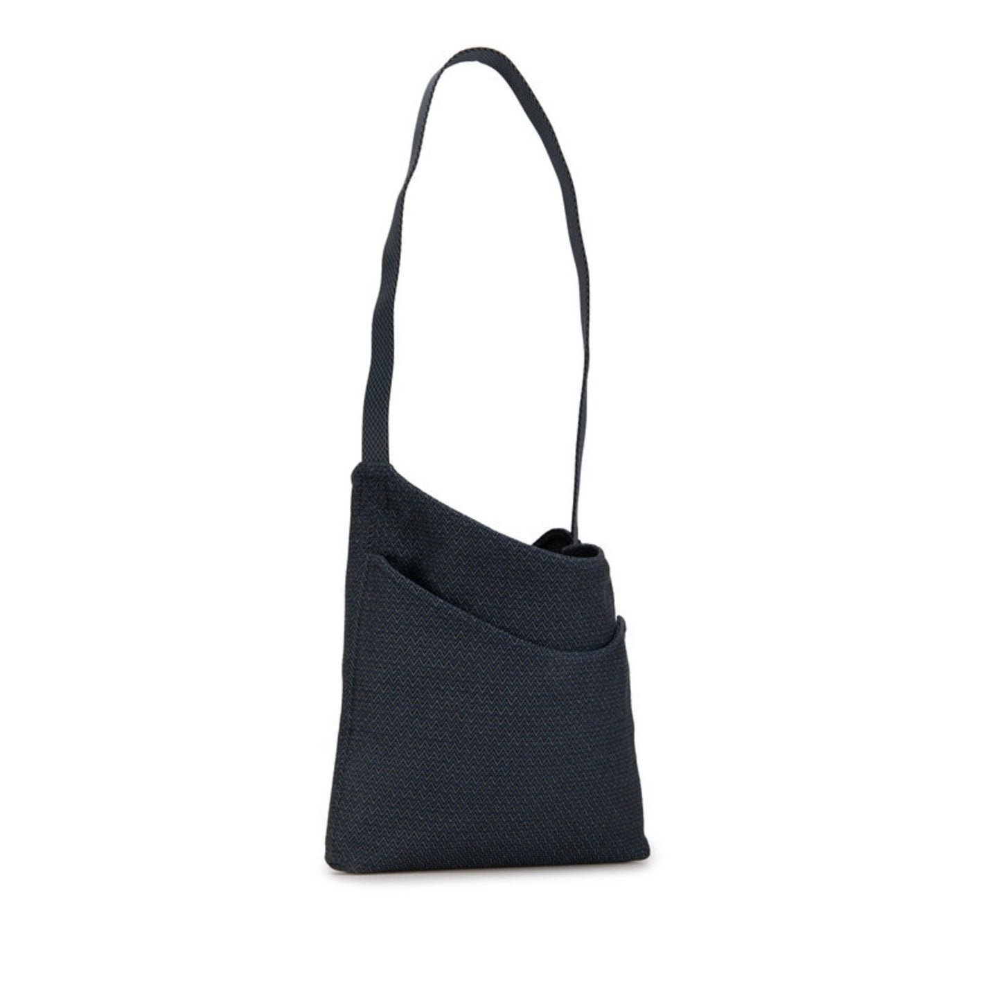 Hermès SAC DE PANSAGE, Blue, Canvas, shoulder