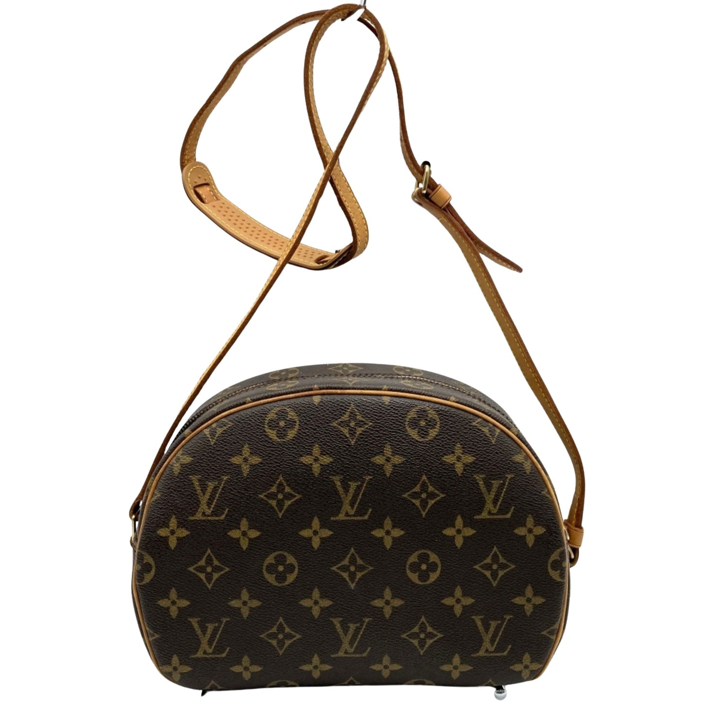 Louis Vuitton Blois, Brown, Canvas, shoulder