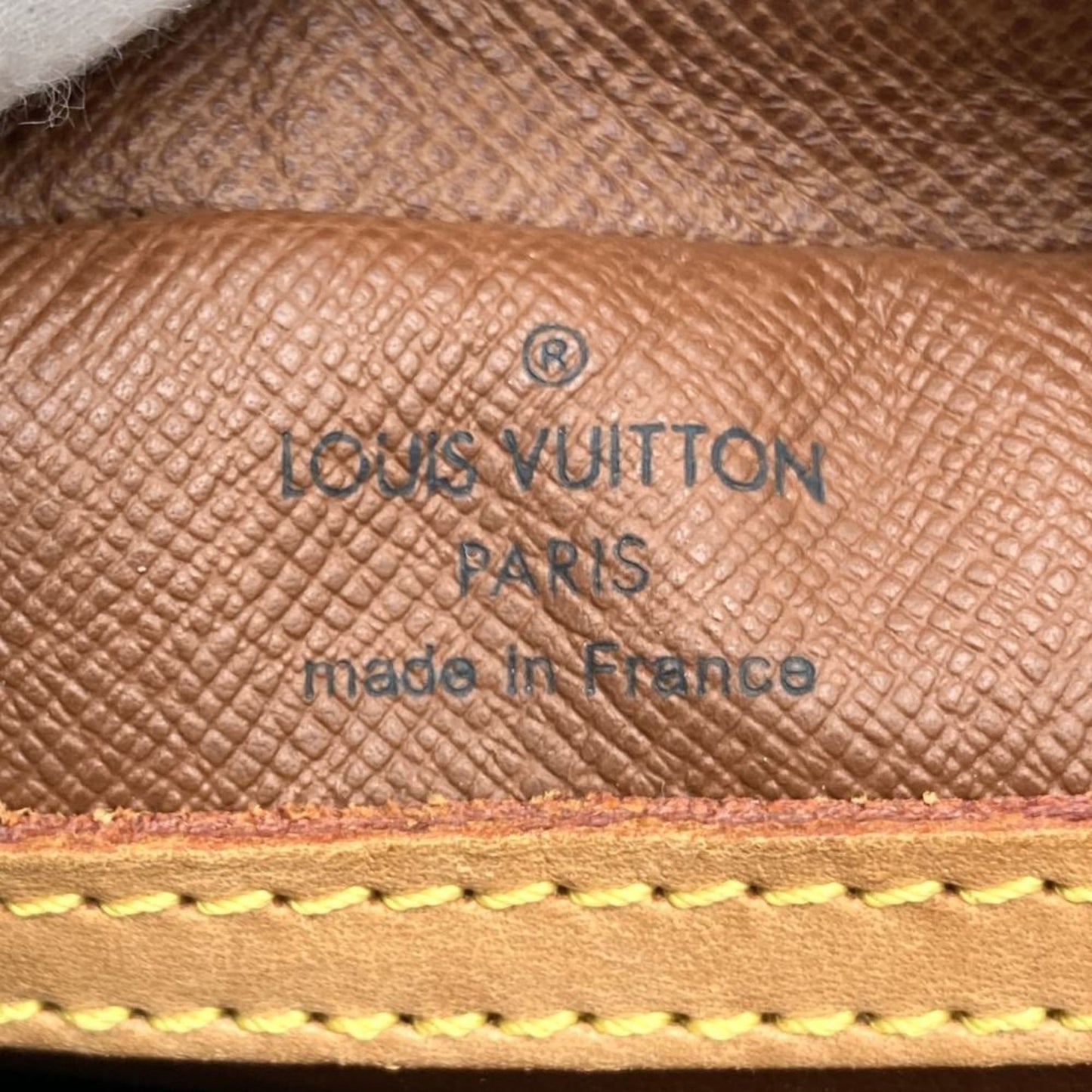 Louis Vuitton Blois, Brown, Canvas, shoulder