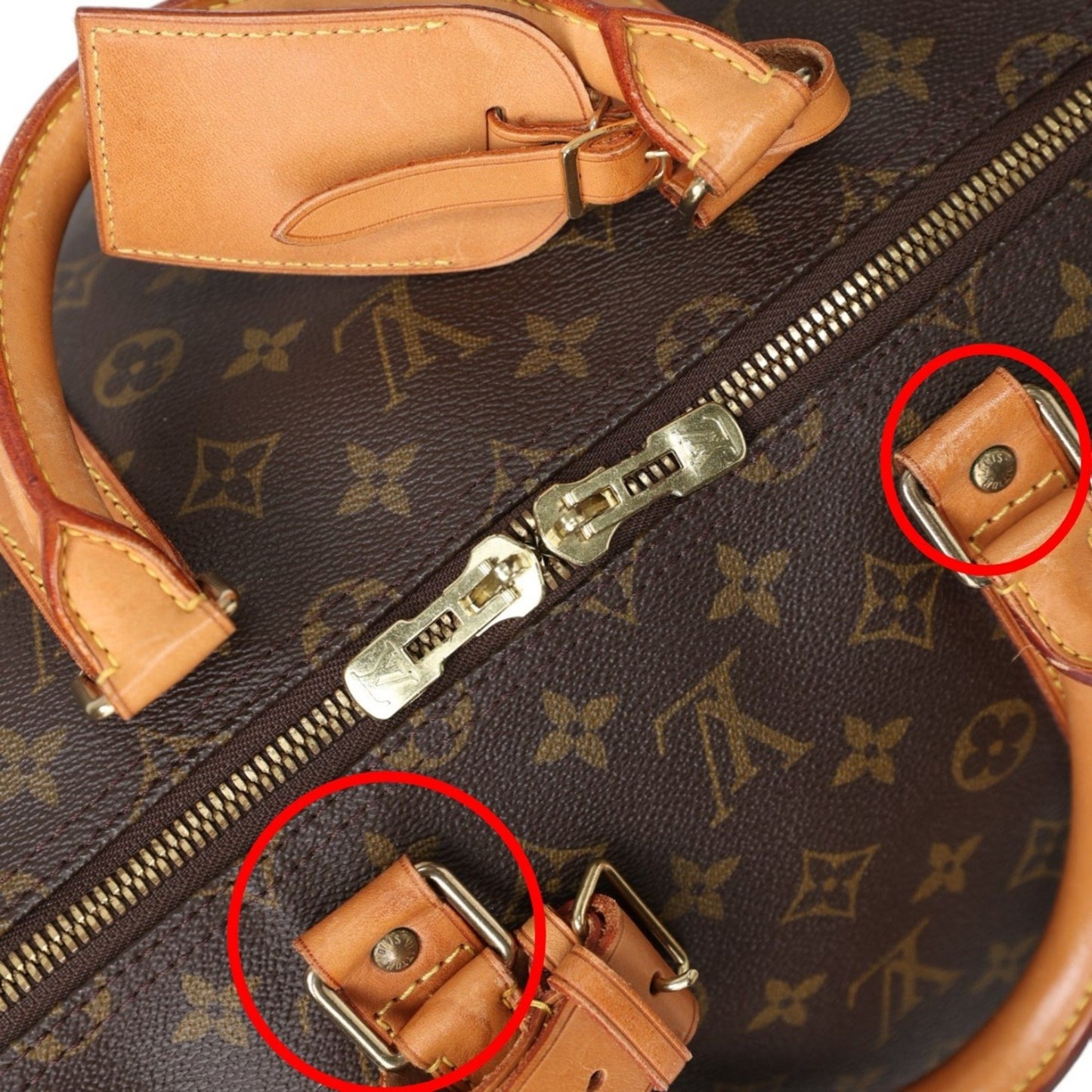 Louis Vuitton Keepall 55, Brown, Canvas, travel